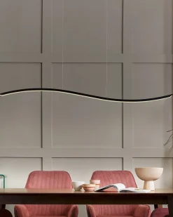 Lampa wisząca LED CALAO Metal Czarny