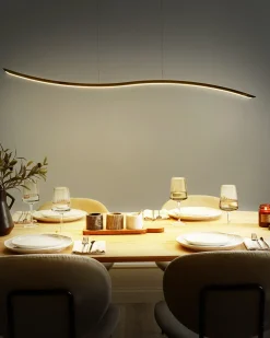 Lampa wisząca LED CALAO Metal Złoty