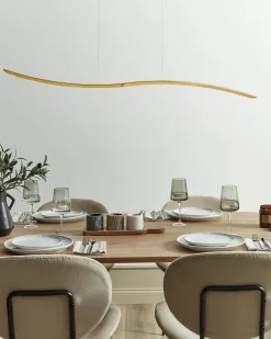 Lampa wisząca LED CALAO Metal Złoty