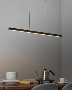 Lampa wisząca LED CANDELERO Z pilotem Czarny