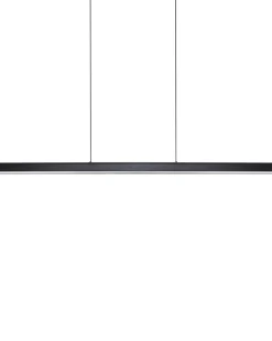 Lampa wisząca LED CANDELERO Z pilotem Czarny