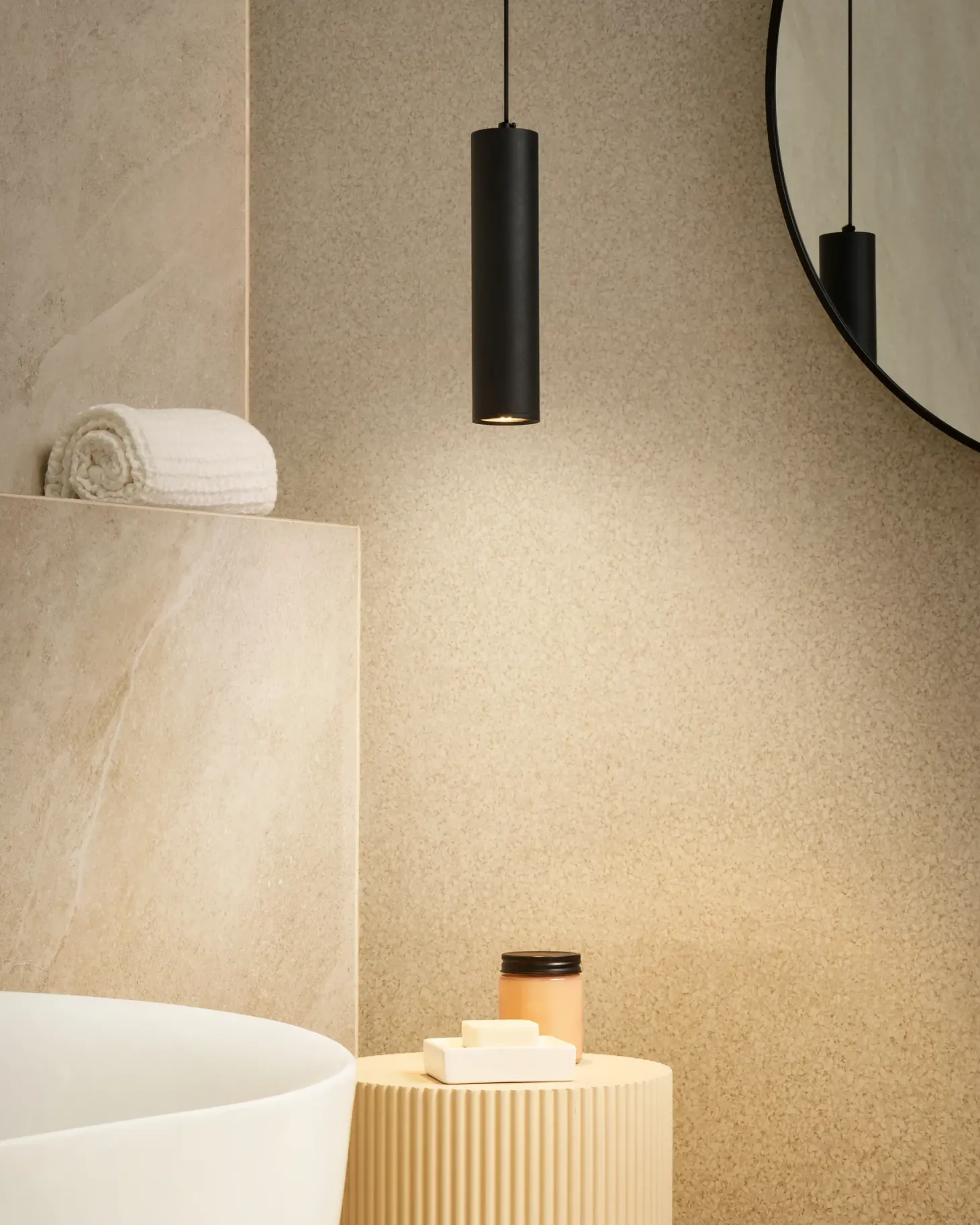 Lampa wisząca LED DEVESA Metal Czarny
