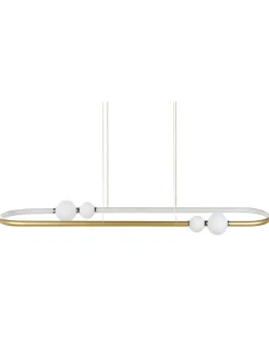 Lampa wisząca LED FEALE Metal Złoty