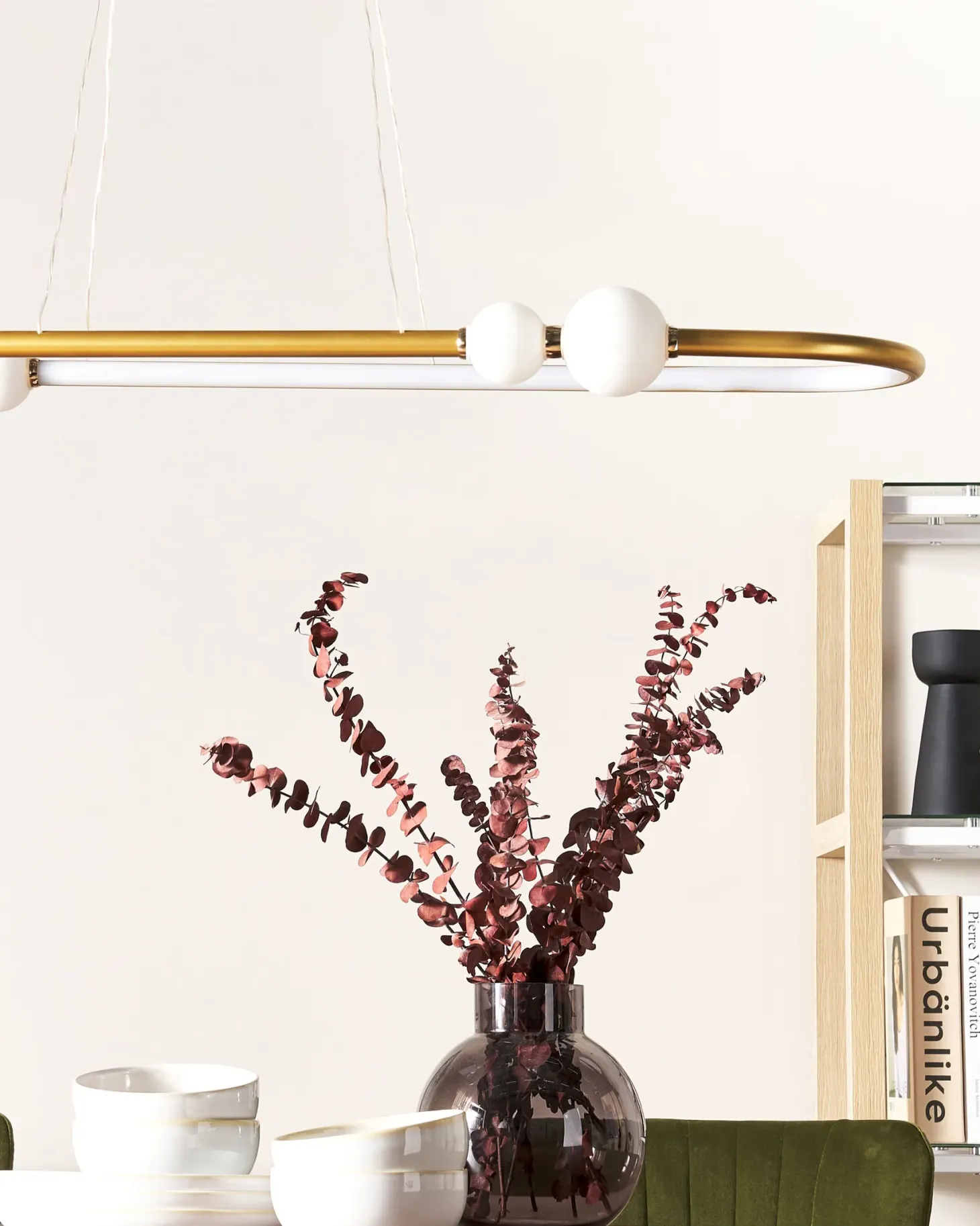 Lampa wisząca LED FEALE Metal Złoty