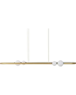 Lampa wisząca LED FEALE Metal Złoty