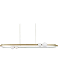 Lampa wisząca LED FEALE Metal Złoty