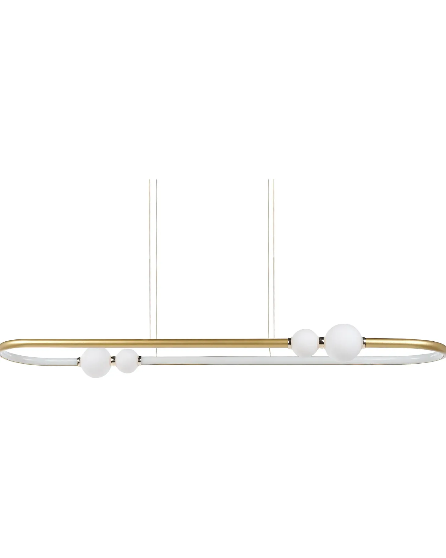 Lampa wisząca LED FEALE Metal Złoty