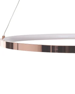 Lampa wisząca LED JORDAN Metal Różowe złoto
