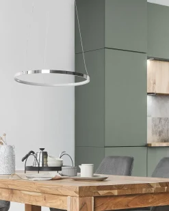 Lampa wisząca LED JORDAN Metal Srebrny