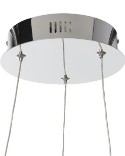 Lampa wisząca LED JORDAN Metal Srebrny