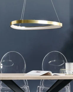 Lampa wisząca LED KRABURI Metal Złoty