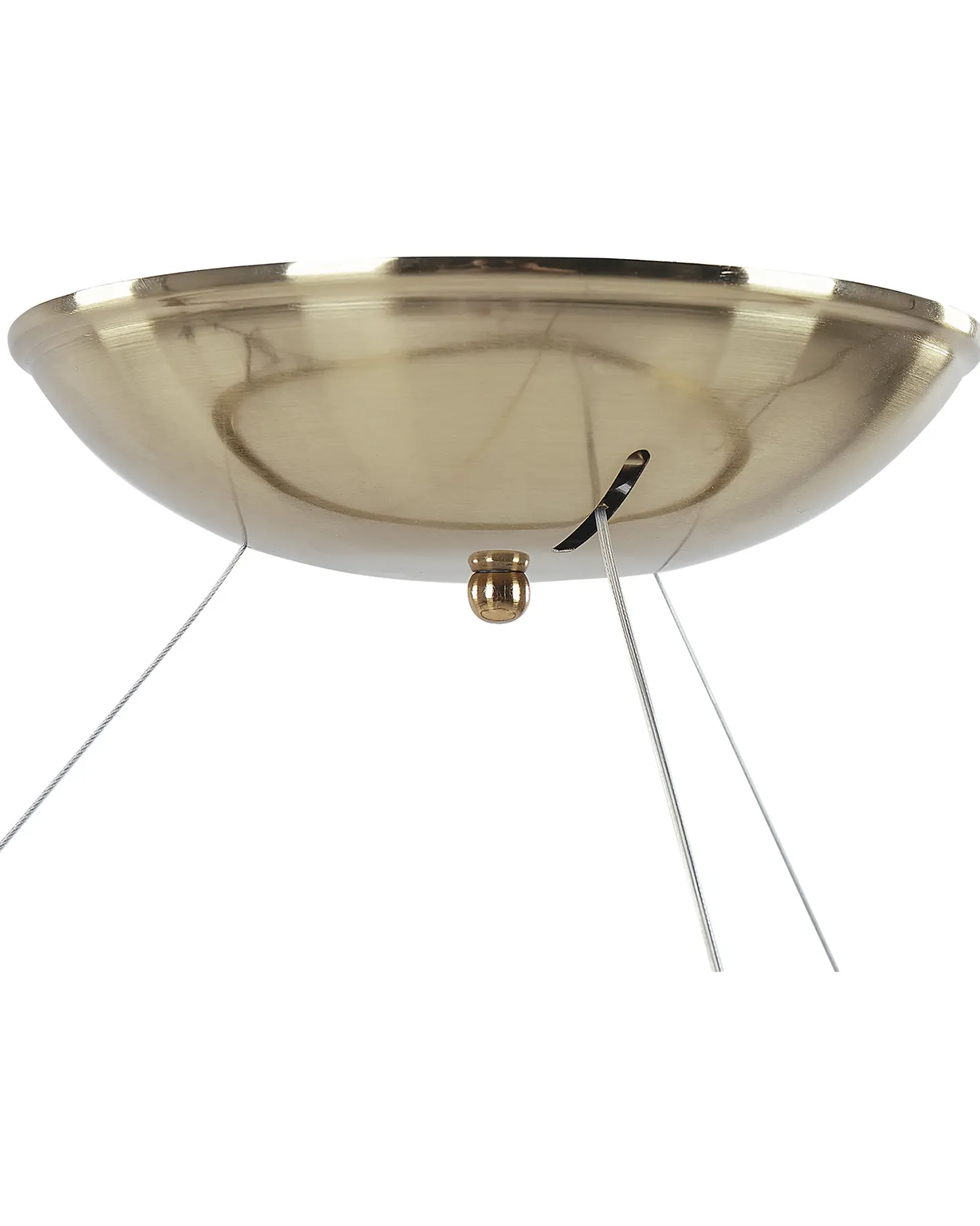 Lampa wisząca LED KRABURI Metal Złoty