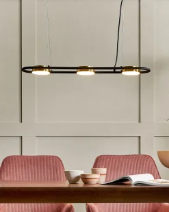 Lampa wisząca LED MALI Metal Czarny