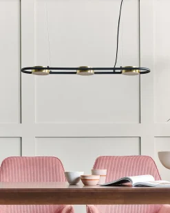 Lampa wisząca LED MALI Metal Czarny