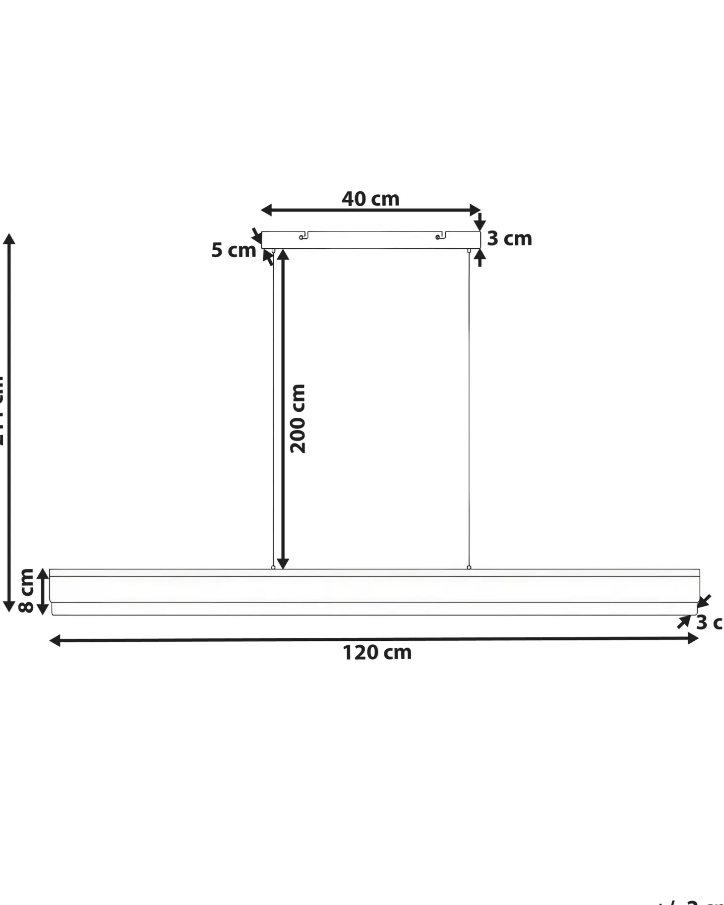 Lampa wisząca LED MARA Metal Miętowy