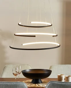 Lampa wisząca LED MAYU Metal Czarny