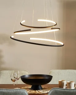 Lampa wisząca LED MAYU Metal Czarny