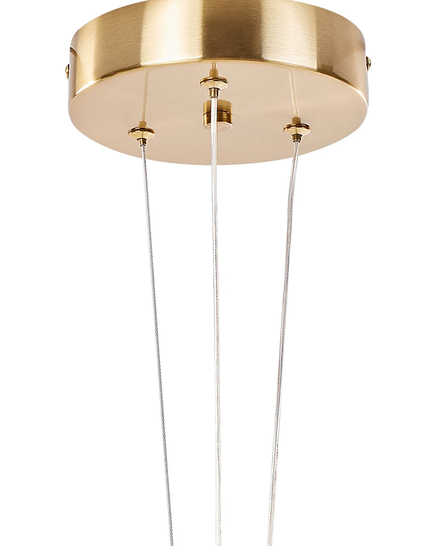 Lampa wisząca LED PALUN Ze ściemniaczem Metal Złoty