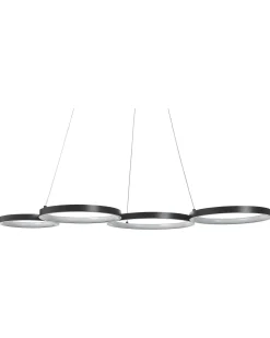 Lampa wisząca LED PIBOR Metal Czarny