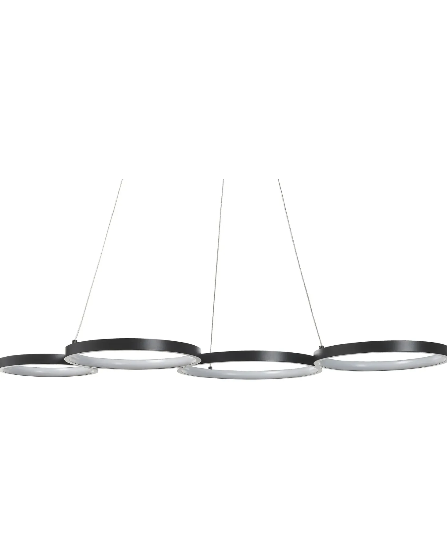 Lampa wisząca LED PIBOR Metal Czarny