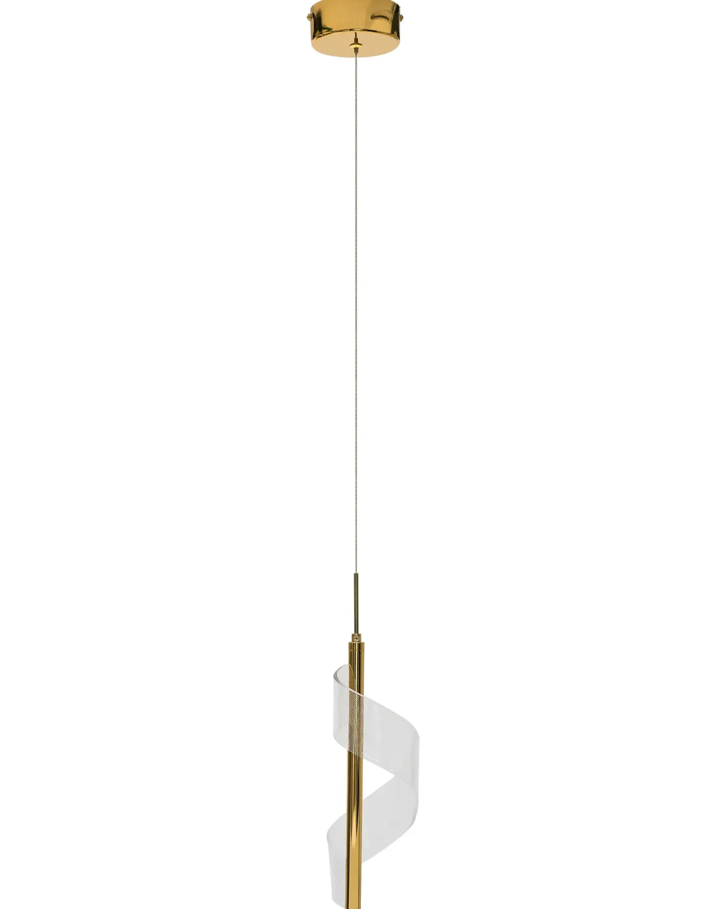 Lampa wisząca LED SARELA Metal Złoty