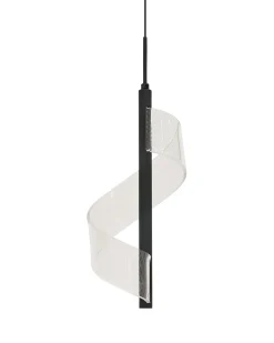 Lampa wisząca LED SARELA Metal Czarny