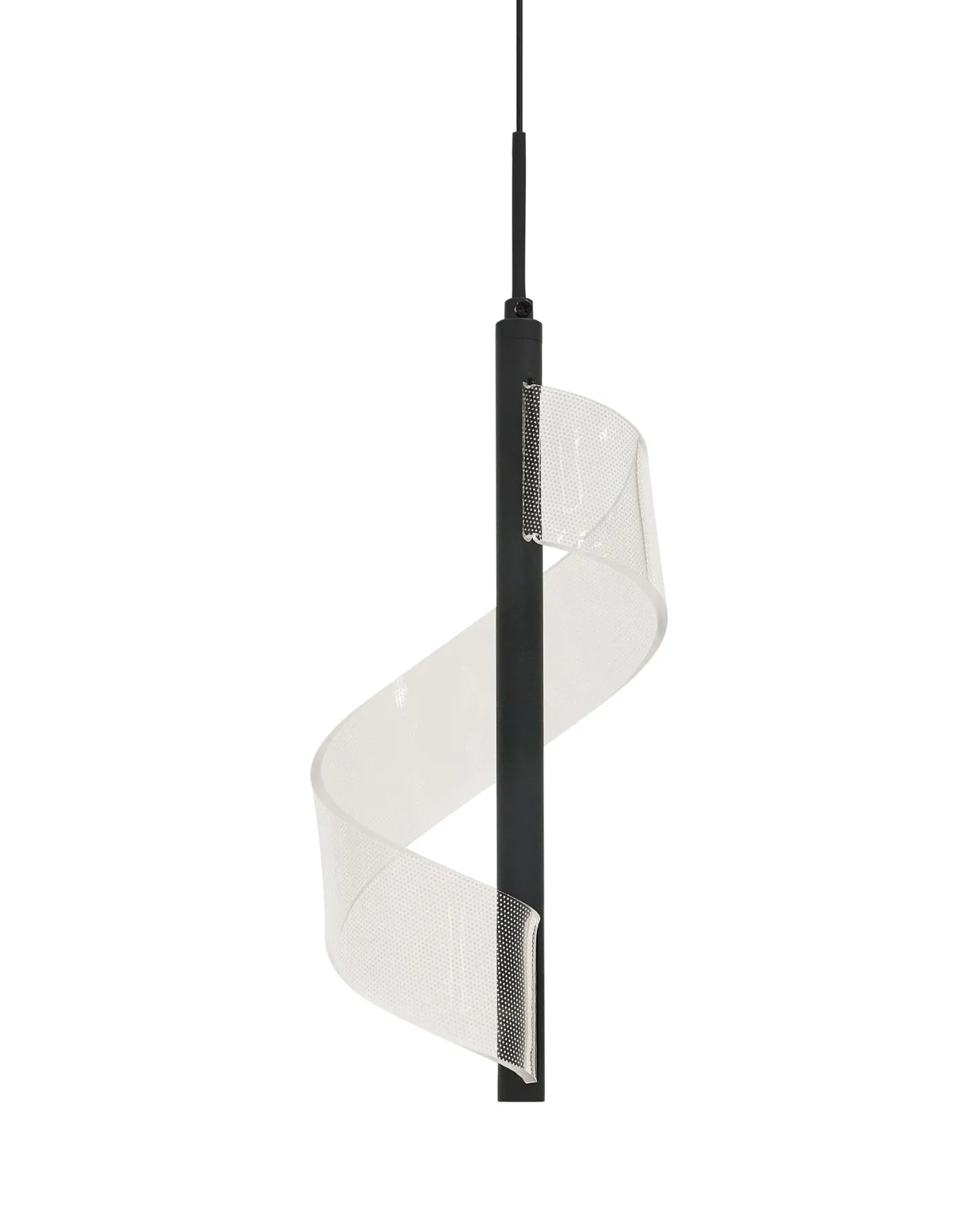 Lampa wisząca LED SARELA Metal Czarny