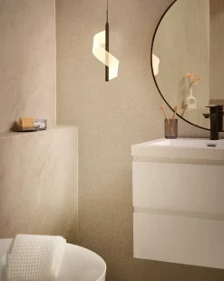 Lampa wisząca LED SARELA Metal Czarny