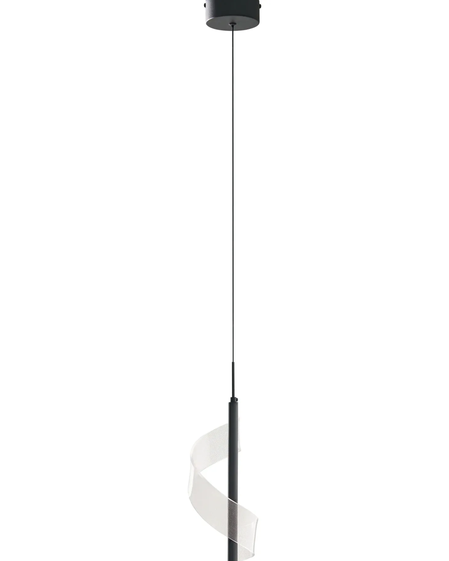 Lampa wisząca LED SARELA Metal Czarny