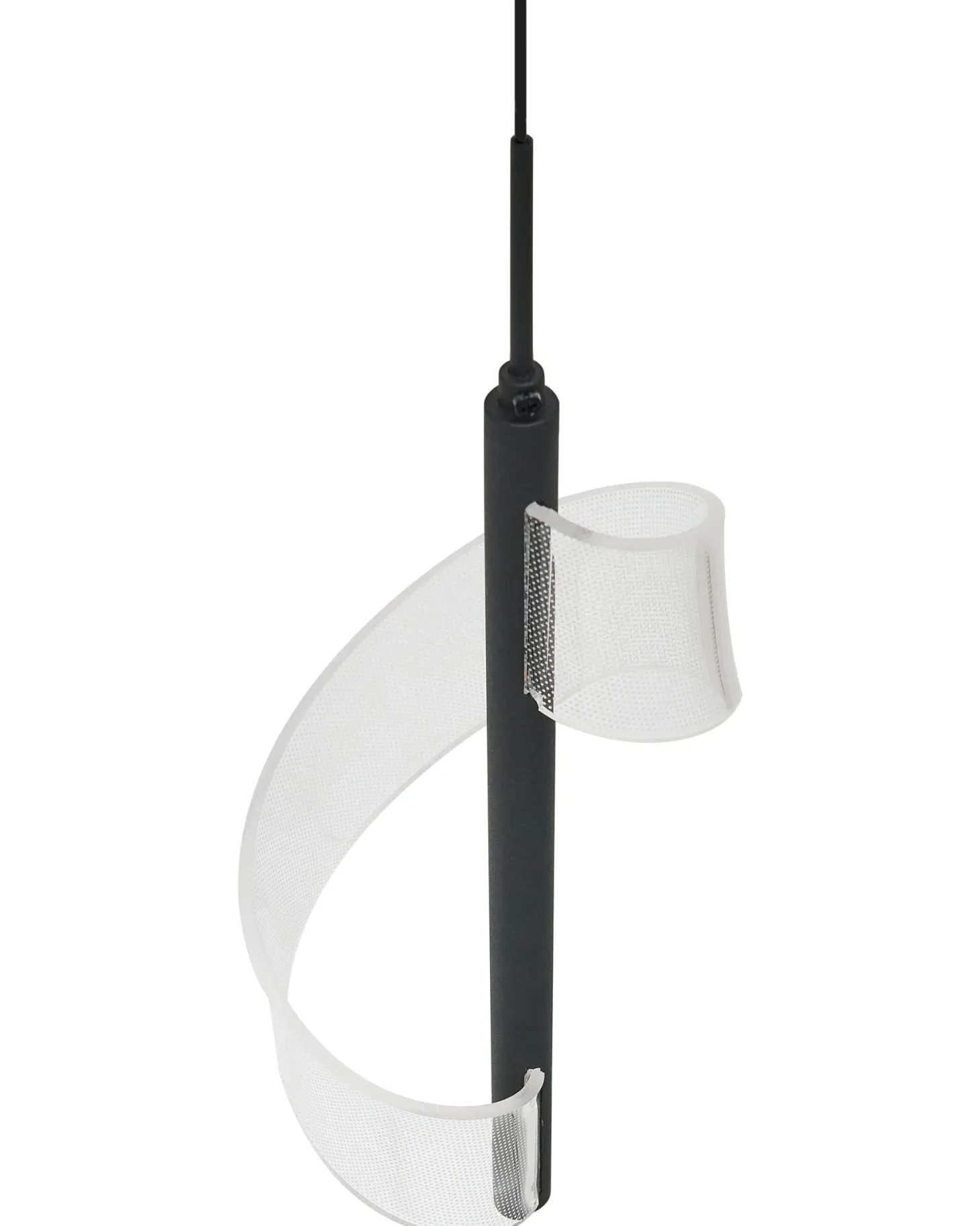 Lampa wisząca LED SARELA Metal Czarny