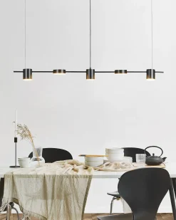 Lampa wisząca LED SESTRA Metal Czarny