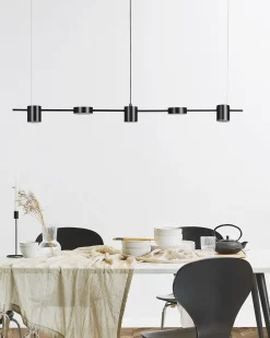 Lampa wisząca LED SESTRA Metal Czarny