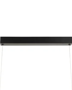 Lampa wisząca LED STEWARTS Ze ściemniaczem Drewno dębowe Ciemnobrązowy