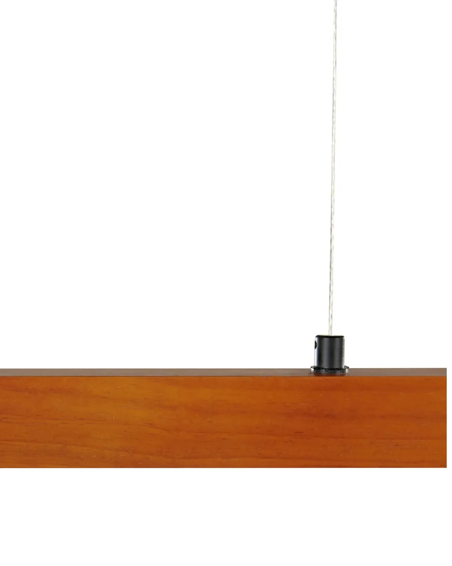 Lampa wisząca LED STEWARTS Ze ściemniaczem Drewno dębowe Ciemnobrązowy