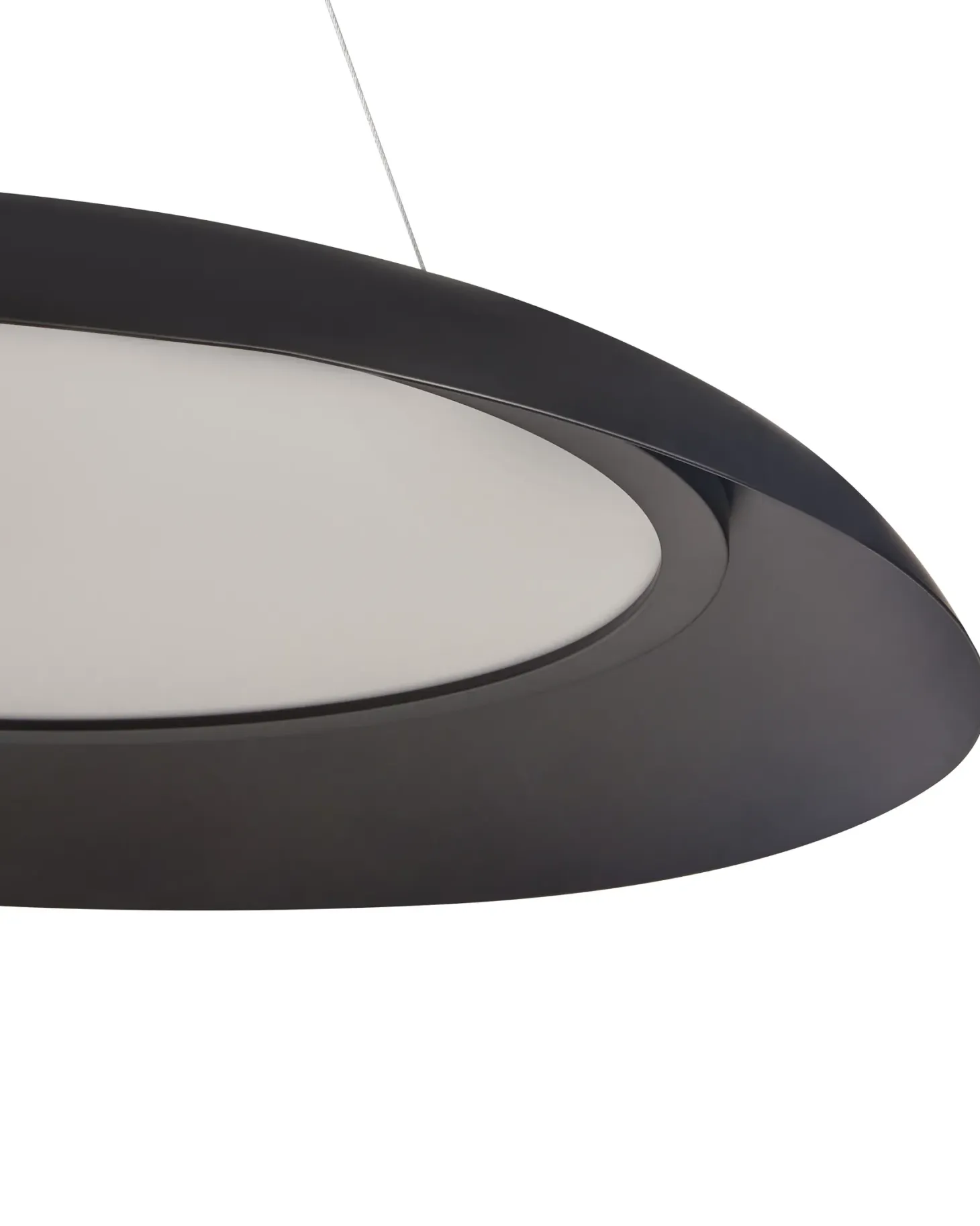 Lampa wisząca LED SURKO Metal Czarny