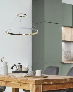 Lampa wisząca LED TANO Metal Złoty