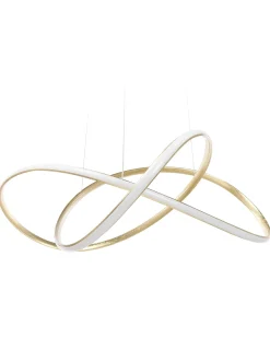 Lampa wisząca LED TUMEN Metal Złoty