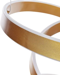 Lampa wisząca LED WANLI Metal Złoty