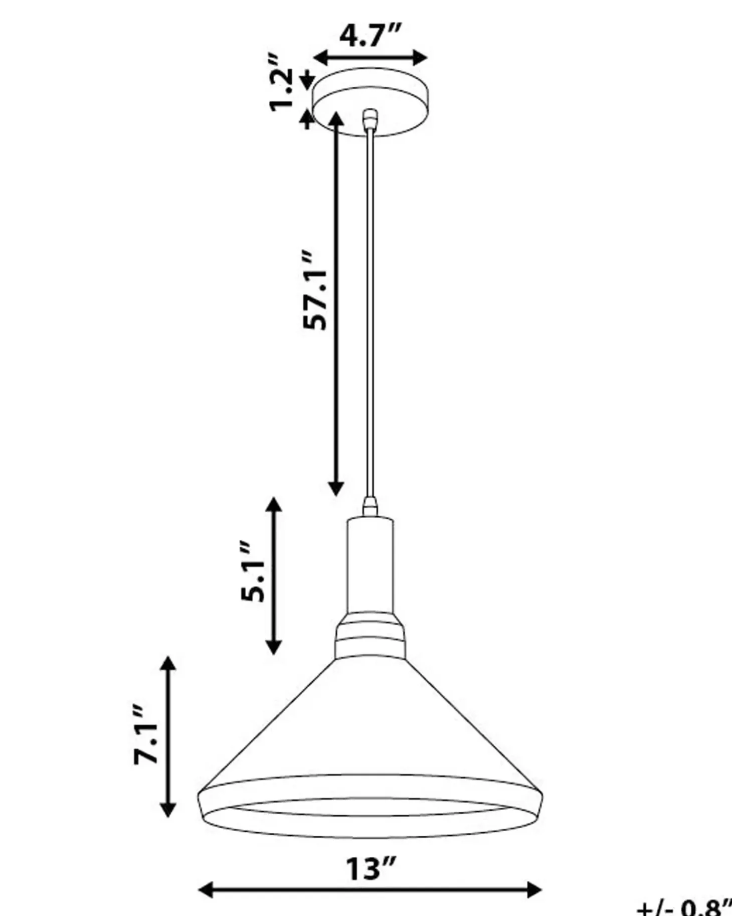 Online Lampa wisząca LIARD Metal Biały Wszystkie Lampy|Lampy Wiszące