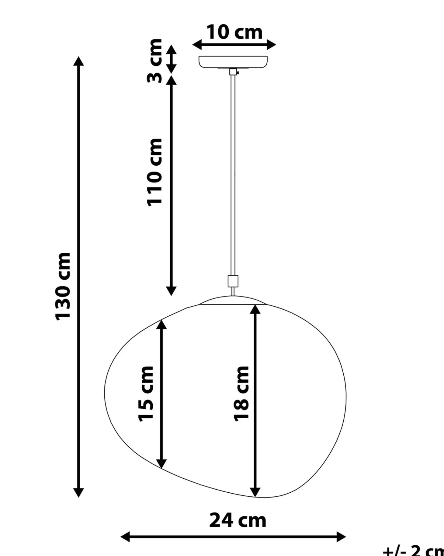 Hot Lampa wisząca LIFFEL Szkło Wszystkie Lampy|Lampy Wiszące