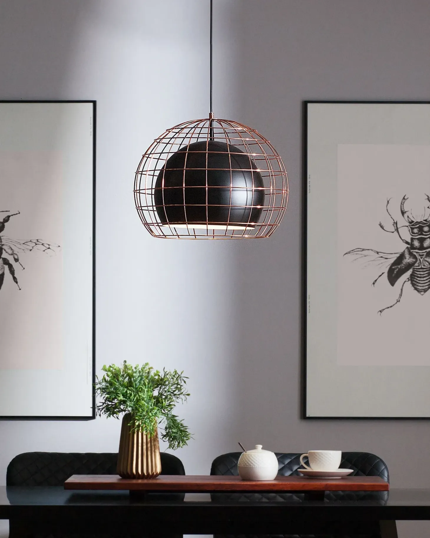 Hot Lampa wisząca LIRI Metal Czarny Wszystkie Lampy|Lampy Wiszące