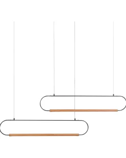 Lampa wisząca LOGONE Metal Czarny