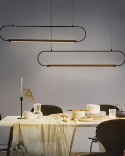 Lampa wisząca LOGONE Metal Czarny