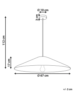 Discount Lampa wisząca LUAGAN Plecionka Naturalny Wszystkie Lampy|Lampy Wiszące