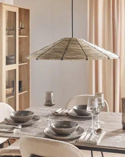 Discount Lampa wisząca LUAGAN Plecionka Naturalny Wszystkie Lampy|Lampy Wiszące