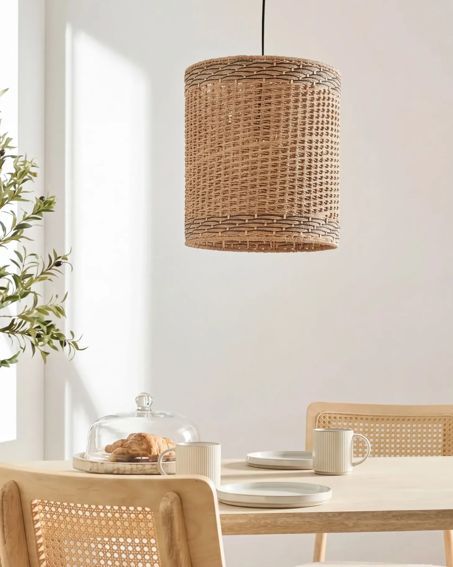 Sale Lampa wisząca LUAPULA Papierowa plecionka Wszystkie Lampy|Lampy Wiszące