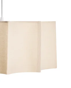 Sale Lampa wisząca LUENHA Metal Beżowy Wszystkie Lampy|Lampy Wiszące