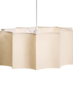 Sale Lampa wisząca LUENHA Metal Beżowy Wszystkie Lampy|Lampy Wiszące