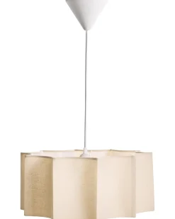 Sale Lampa wisząca LUENHA Metal Beżowy Wszystkie Lampy|Lampy Wiszące