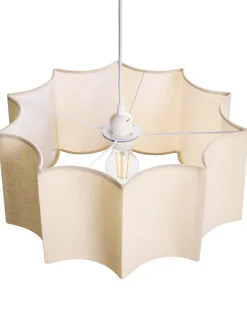 Sale Lampa wisząca LUENHA Metal Beżowy Wszystkie Lampy|Lampy Wiszące